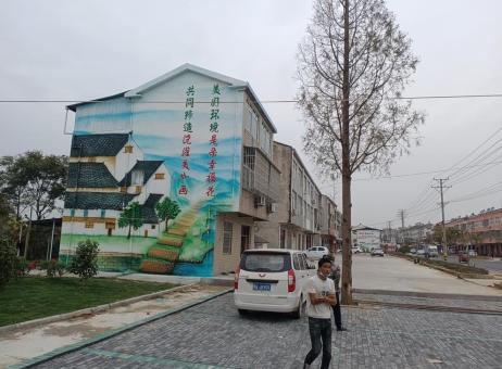沛县墙绘的制作流程