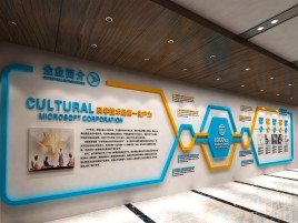 沛县文化墙有助于企业什么改善？带来什么实际意义？