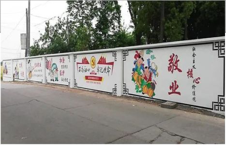 沛县手绘墙画在现实中主要有哪些应用？