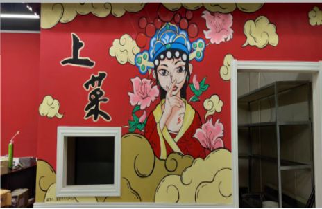 沛县墙体彩绘的发展和应用