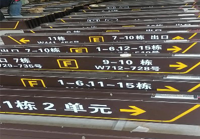 沛县广告标识中，常见的几种安装方式。