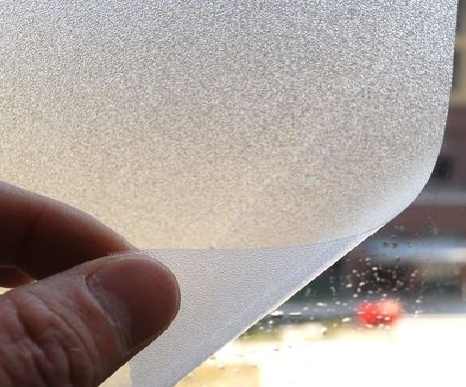 沛县玻璃门外面粘广告用什么材料好？